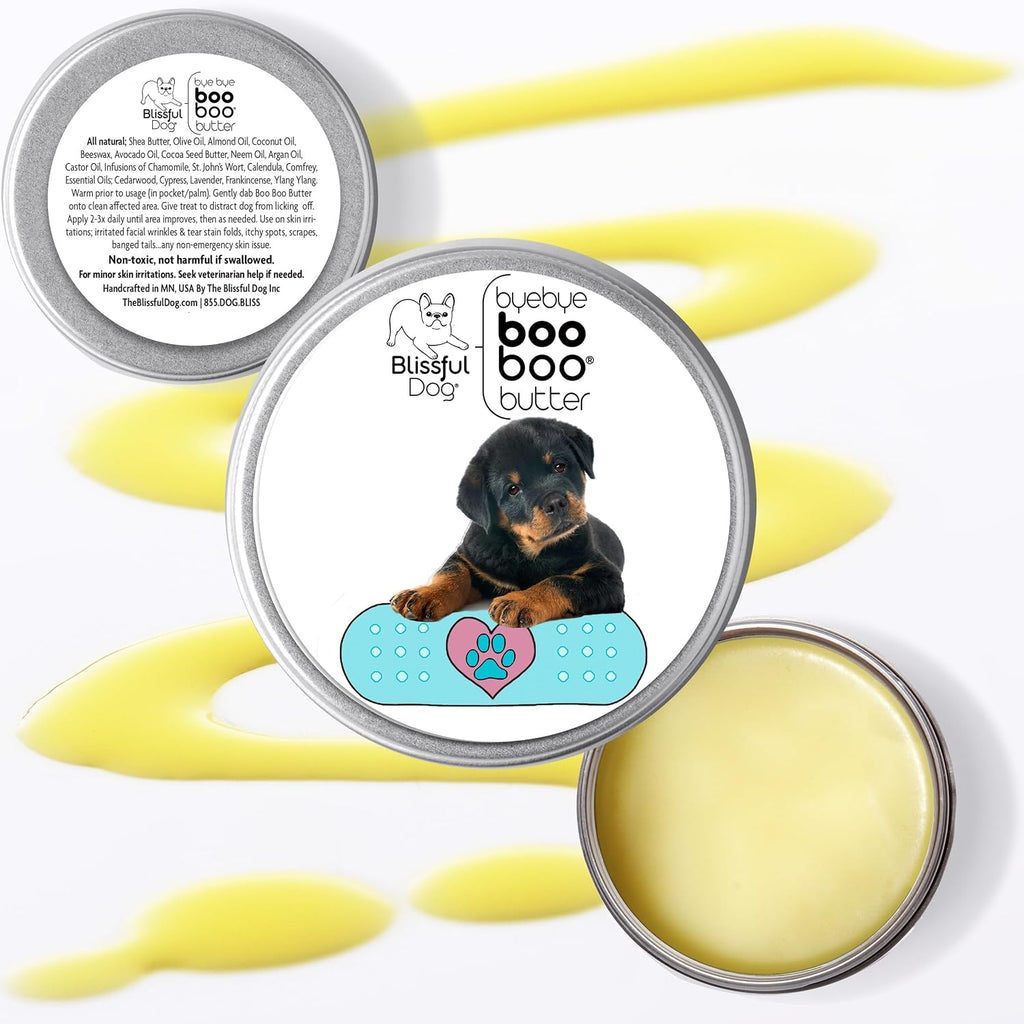 The Blissful Dog BB-ROTTIE-16OZ Rottweiler Boo Butter, 16 oz.