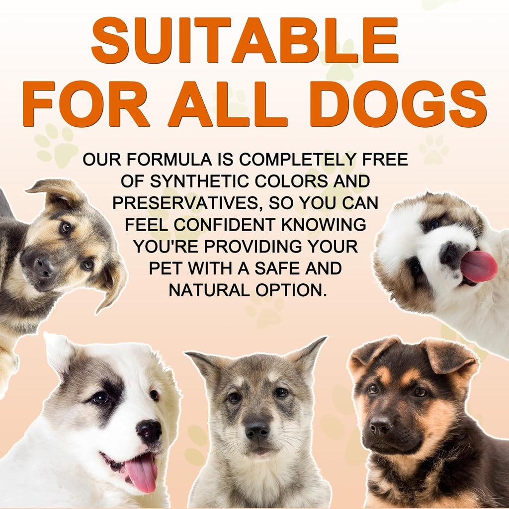 Cúrcuma para Perros FSLHCY - 180 Comprimidos Masticables Sabor a Pato