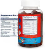 NAHRAAN HEALTH Multivitamínico Halal para Adultos - Gominolas Veganas con Vitaminas A, C, D, E, B6, B12 - 90 unidades