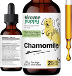 Gotas de Manzanilla para Perros - Extracto Líquido para el Alivio de Gases y Apoyo Digestivo - 60 ml