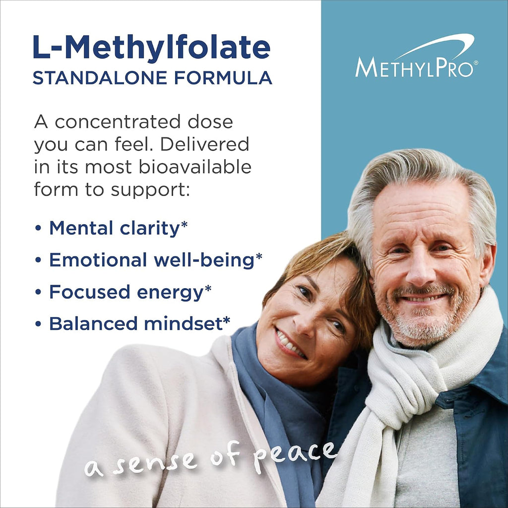 MethylPro L-Metilfolato 7.5 mg - 90 Cápsulas