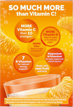 Emergen-C 1000mg Vitamina C en Polvo Sabor Mandarina 30 Sobres - Apoyo Inmunológico con Zinc, Manganeso, 7 Vitaminas B y Electrolitos