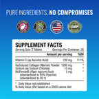 Approved Science Colágeno Marino Hidrolizado Tipos I y III - 360 Comprimidos