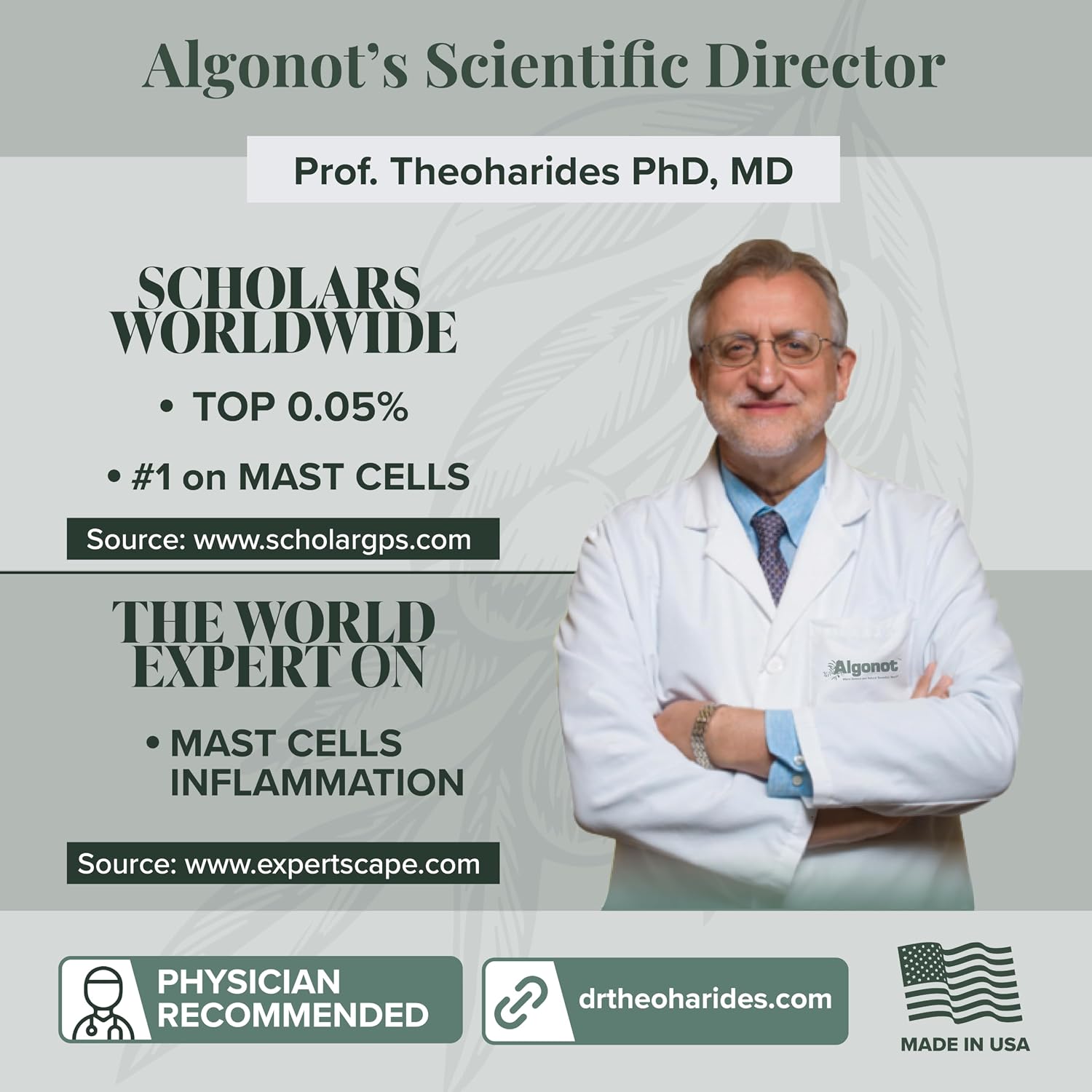 Algonot ViralProtek® Suplemento Vegano 60 cápsulas, Apoyo Inmunológico