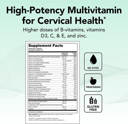 Theralogix ProCerv HP Multivitamínico de – Vitamina C : favorece la formación de colágeno y el funcionamiento del – Image 2