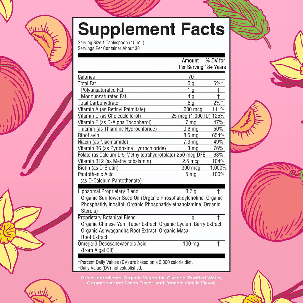 MaryRuth’s Organic Women’s Multivitamin Liposomal - Multivitamínico Líquido para Mujeres