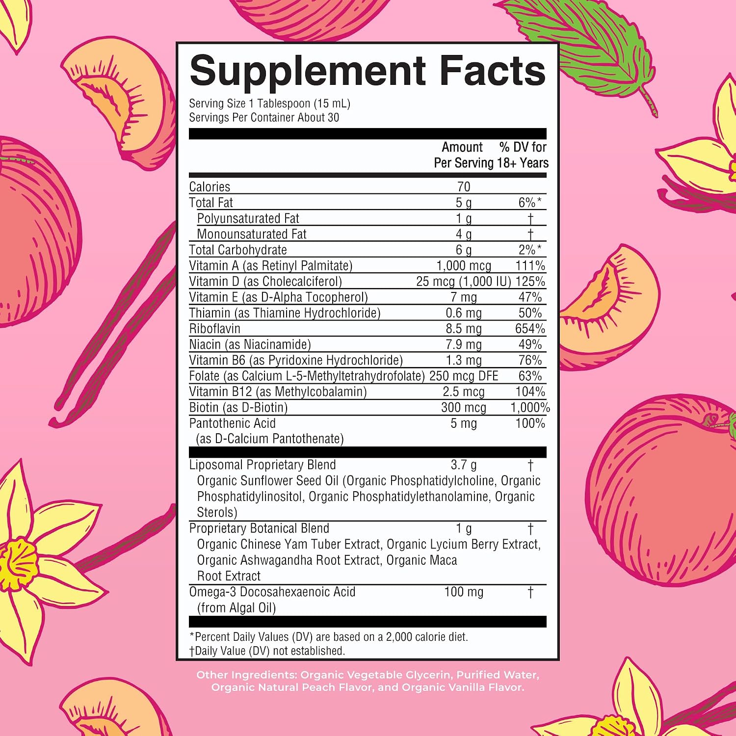 MaryRuth’s Organic Women’s Multivitamin Liposomal - Multivitamínico Líquido para Mujeres
