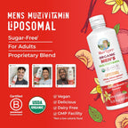 MaryRuth's Multivitamínico Liposomal para Hombres - Líquido Sin Azúcar, Vegano, 450 ml