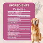 Cessorex Complemento para Alergias y Salud de la Piel para Perros - Polvo de 85g