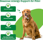 Zesty Paws Allergy Immune Soft Chews + Hemp Seed - 90 Masticables