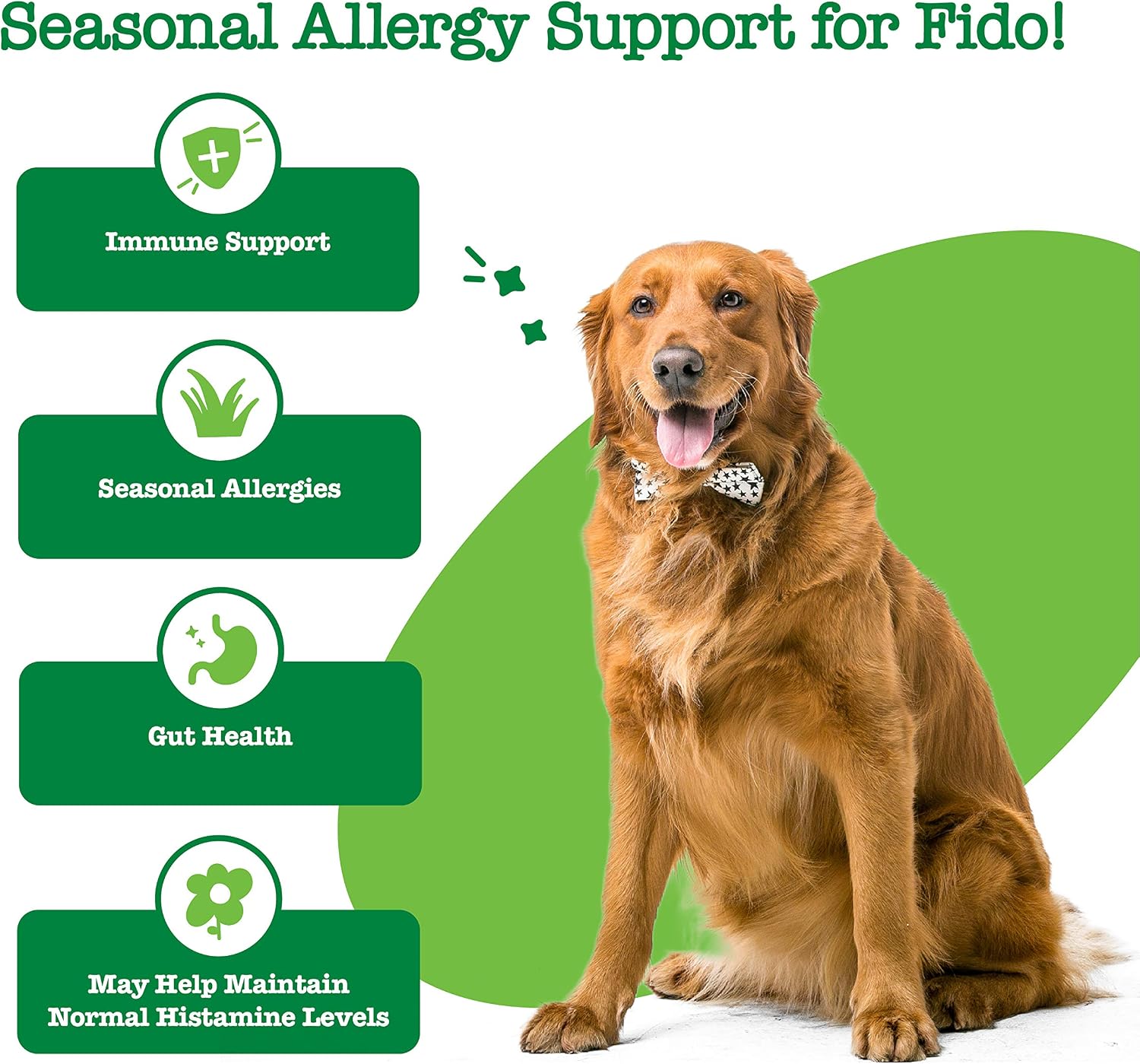 Zesty Paws Allergy Immune Soft Chews + Hemp Seed - 90 Masticables