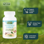 Prostate Shield – Apoyo Prostático 100% Natural, Sin Vitaminas ni Minerales Añadidos