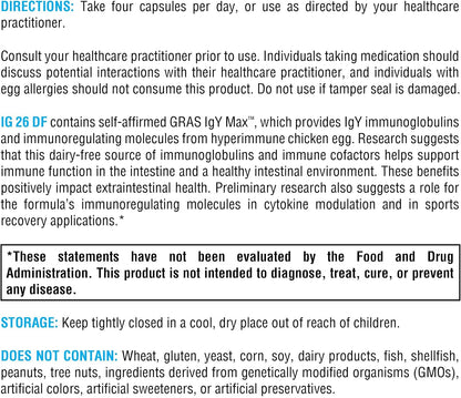 XYMOGEN IG 26 DF - Cápsulas de Inmunoglobulinas sin Lácteos para la Salud Intestinal e Inmune - Derivadas de Huevo – Image 5