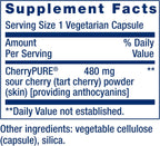 Life Extension Tart Cherry with CherryPURE® - 60 Capsules