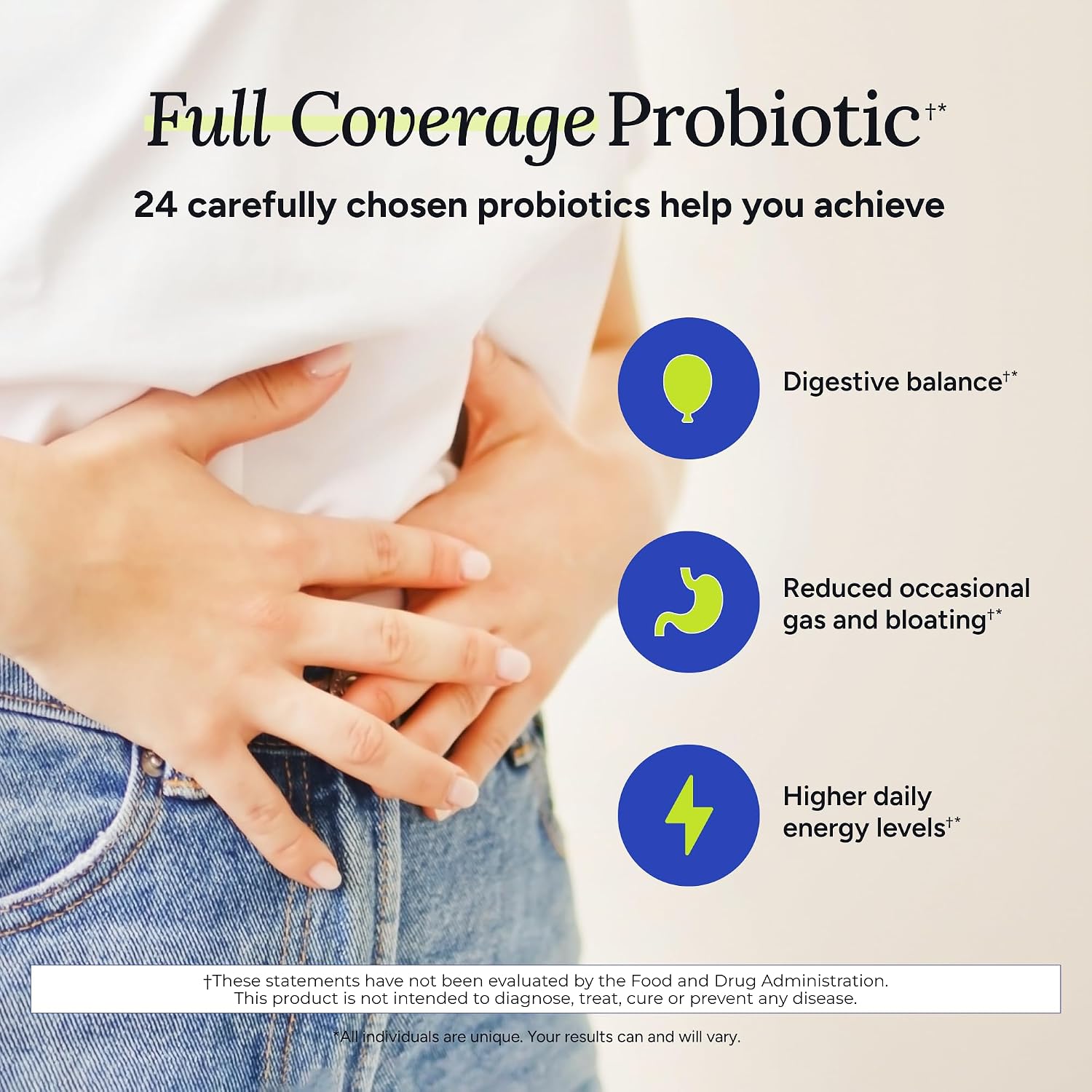 Gundry MD® 24 Strain Probiotic – 30 Billion CFUs para la Salud Intestinal, Digestión y Apoyo Inmunológico, 30 Cápsulas