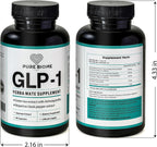 GLP-1 Yerba Mate, Guaraná, Té Verde y Ashwagandha - 40mg Cafeína por Cápsula