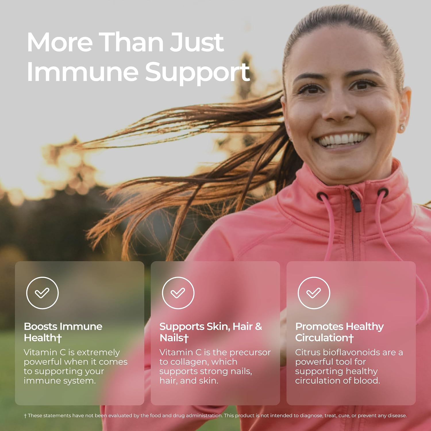 Livingood Daily Vitamina C 3 en 1 a Base de Alimentos Integrales con Acerola y Amla y Bioflavonoides Cítricos, 60 Cápsulas