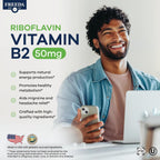 FREEDA Vitamina B2 (Riboflavina) 50 mg – 100 Comprimidos