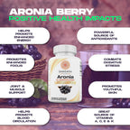 Extracto de Aronia Berry 20:1 – 120 Cápsulas de 500 mg