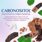 Nature's Glow Myo-Inositol & D-Chiro Inositol 1025 mg (40:1) - 120 Cápsulas Veganas