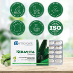 Dermoscent Keravita® Suplemento Alimenticio para la Piel y el Pelaje de Perros y Gatos - 30 Comprimidos Sabor a Pollo