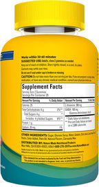 Nature Made Wellblends Stress Relief Gummies, L-teanina 200 mg y GABA 100 mg, 40 gomitas sabor fresa