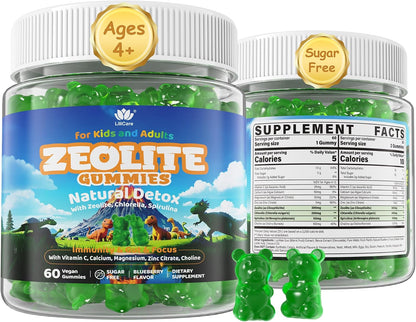 Zeolite Detox Gummies - LILICARE - Gominolas – Colina: nutriente esencial para la salud cerebral, la memoria y el – Image 9