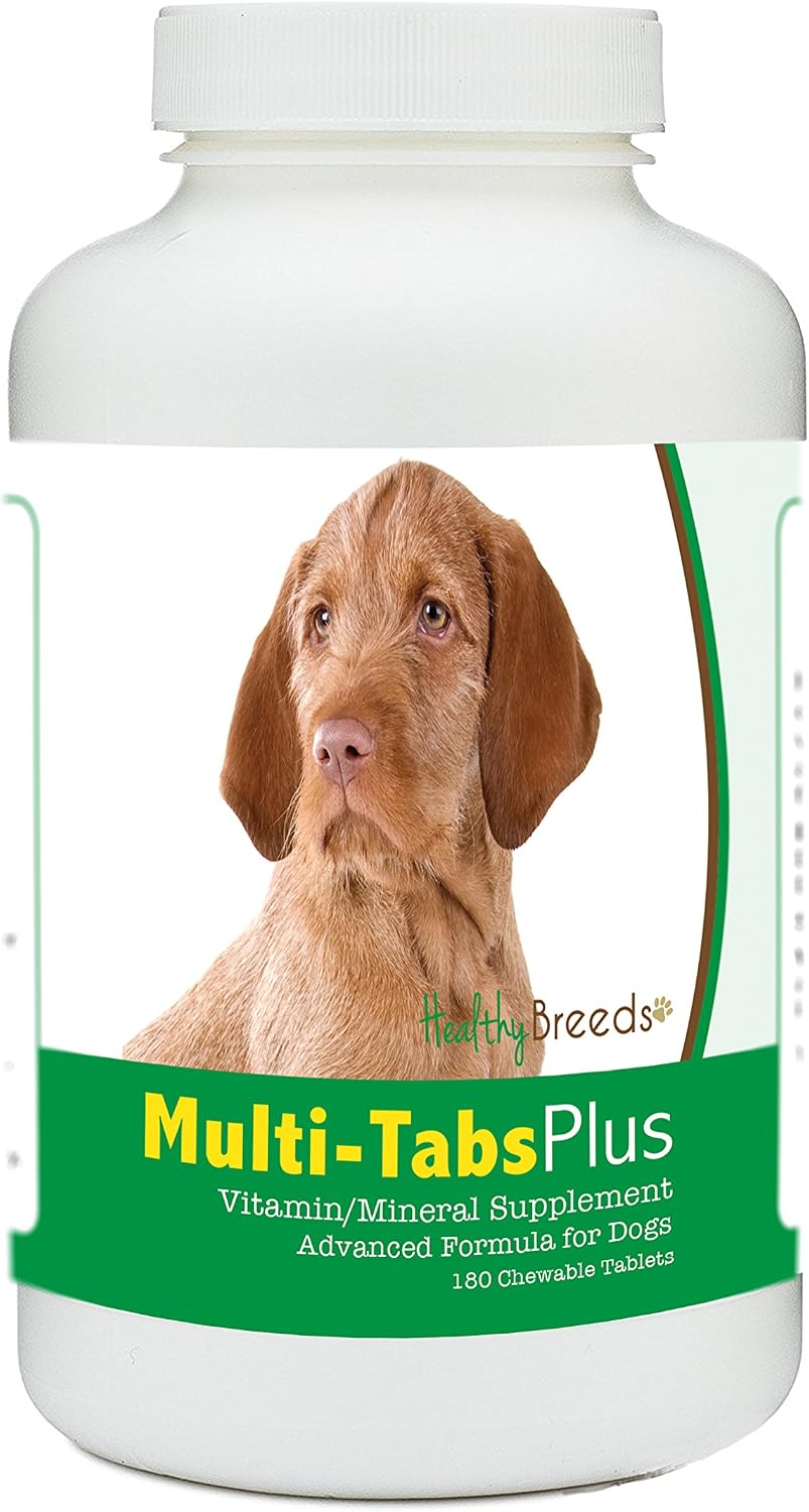 Healthy Breeds Wirehaired Vizsla Multi-Tabs Plus Comprimidos Masticables - 180 unidades