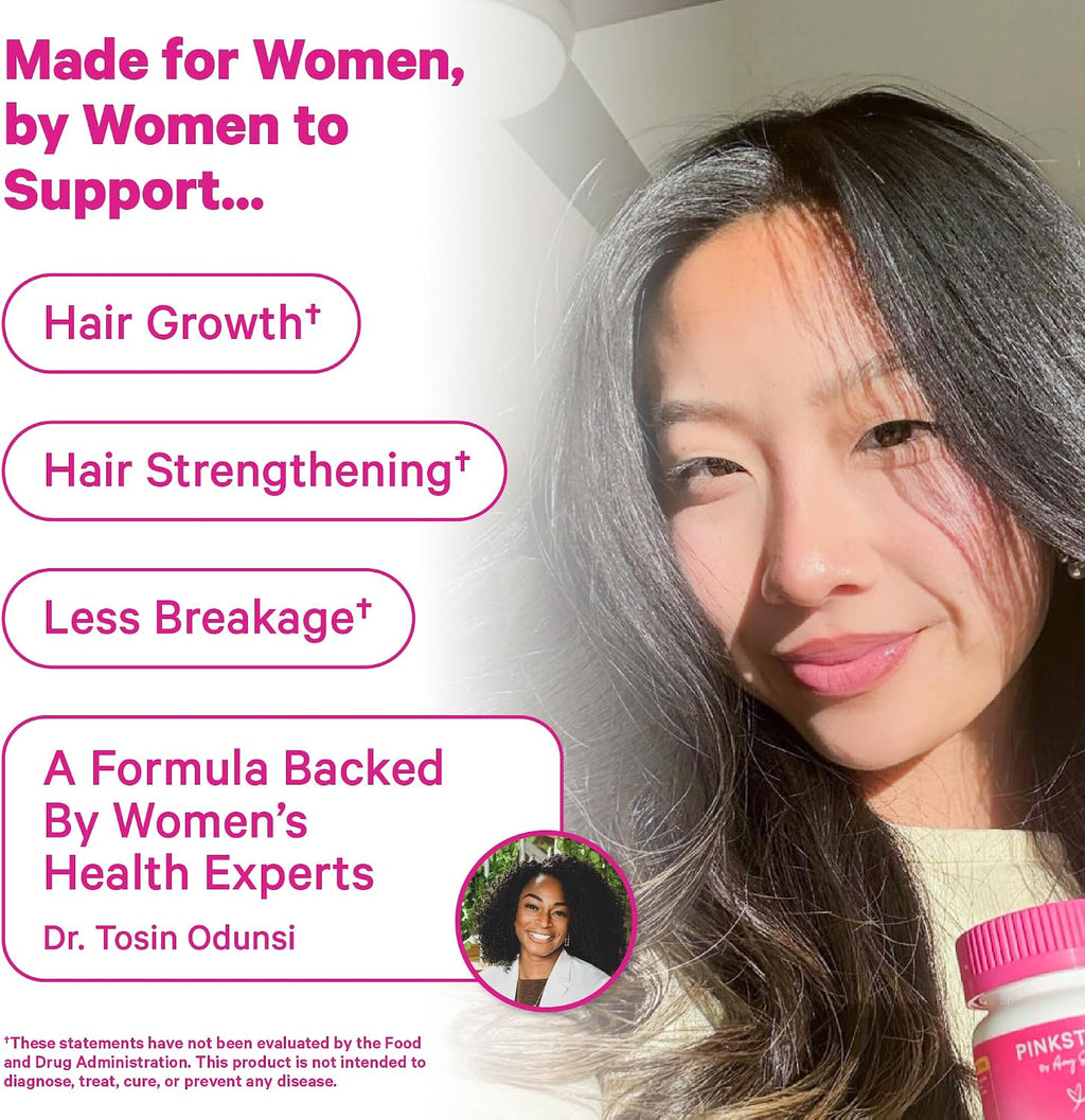 Total Glow Gummies para Mujer – Complemento de Biotina y Vitaminas para Cabello, Piel y Uñas – 60 Gummies de Frutos Rojos