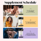Winged Wellness Multivitamin Gummies para Adolescentes - Vitaminas para el Estado de Ánimo y Salud Hormonal - Gomitas Veganas con Chaste Tree, Lemon Balm, L-Theanine y Huperzine A - 60 Gomitas