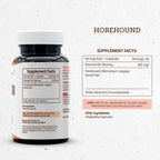 Secrets of the Tribe Marrubio (Horehound) 400 mg, 60 Cápsulas