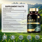Suplemento NAD+ con Trans Resveratrol, 100 Cápsulas Blandas - MEGNETA