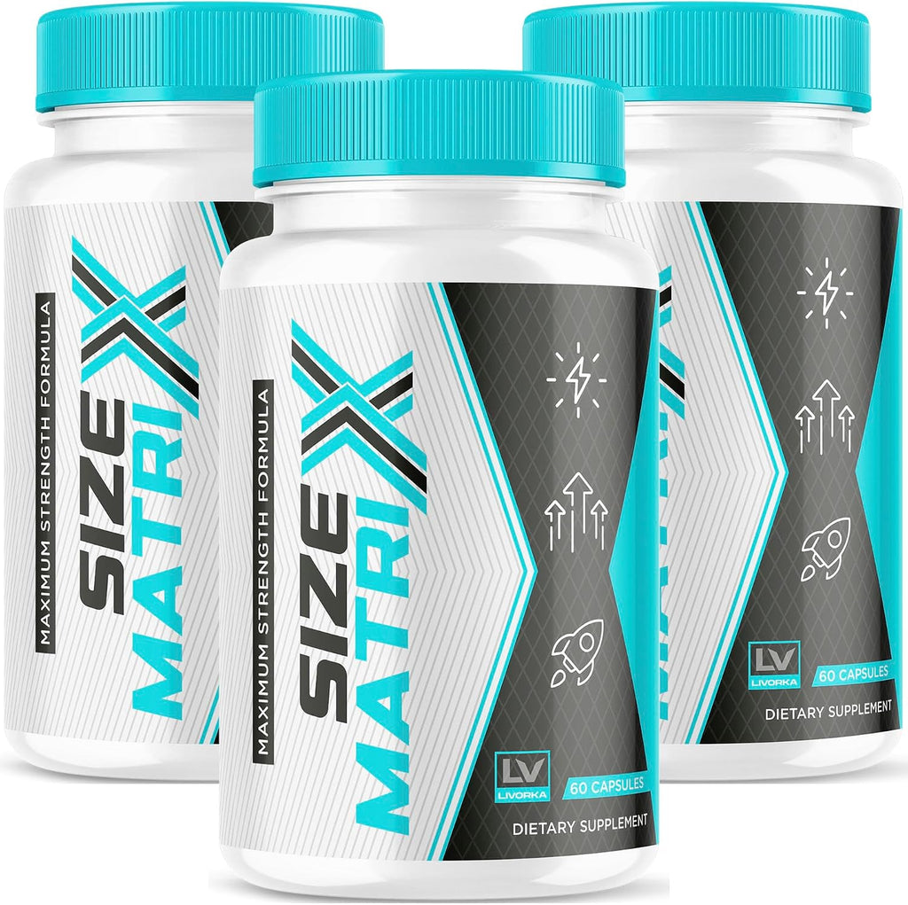 Size Matrix 180 Cápsulas (3 Envases) - Complemento Alimenticio