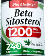 FITO MEDIC'S Lab Beta-sitosterol 1200 mg | 240 Cápsulas | Esteroles Vegetales