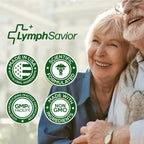 Lymph Savior Suplemento de Apoyo Linfático a Base de Plantas - Trébol Rojo, Castaño de Indias y Bardana - No-GMO, Hecho en EE.UU. - 30 Días