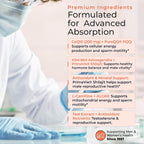 Molecular Fertility Male Preconception+ Suplemento de Fertilidad Masculina