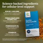 Terry Naturally Healthy PSA Levels - Suplemento para la salud prostática y equilibrio hormonal - 60 cápsulas blandas