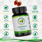 Propolis Health Cápsulas de Propóleo con Vitamina E 1000mg (100 Cápsulas)