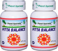 Planet Ayurveda Pitta Balance, 500 mg Cápsulas Veganas - 2 Botellas