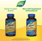 Nature's Way Alive! Multivitamínico Diario Completo para Hombres - Apoya el Metabolismo Energético y la Función Muscular - con Vitaminas B - Sin Gluten - 130 Comprimidos