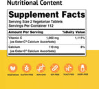 American Health Ester-C Vitamina C 500 mg Comprimidos Recubiertos, 225 Unidades