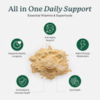 Dr. Fuhrman Complete Greens: Polvo de Verduras Ecológicas con Superalimentos, Vitaminas y Minerales