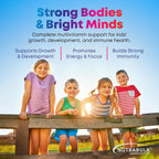 NutraBulk Multivitamínico Infantil - 1000 Comprimidos Masticables con Formas de Animales