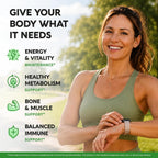 Multivitamínico Bariátrico con Hierro 45 mg - 21 Vitaminas Esenciales - Post Cirugía - 90 Cápsulas