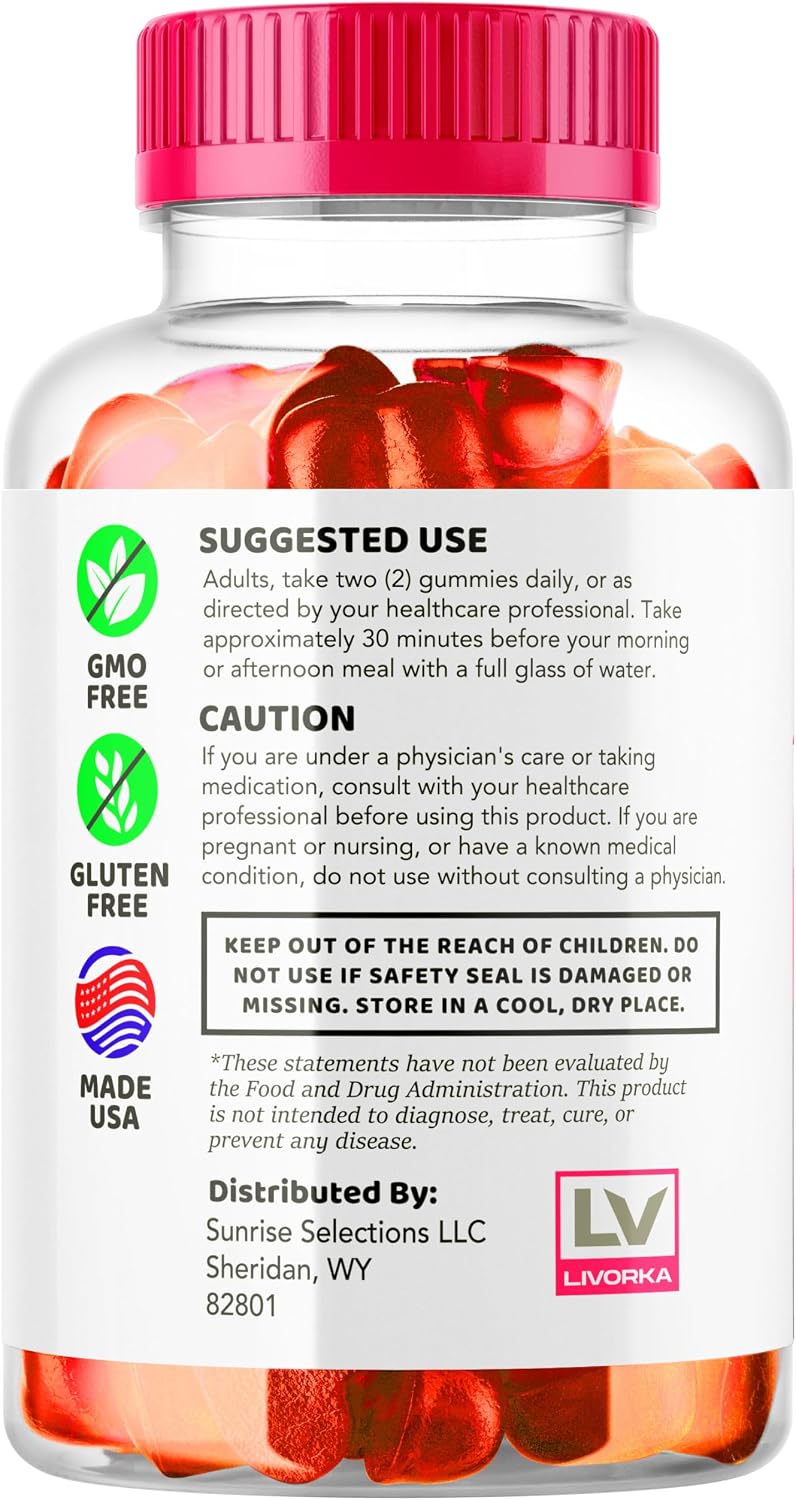 Boostline Keto ACV Gummies - 60 Gominolas para 30 Días