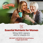 Barlean's Brevail Extracto de Lignanos Vegetales - 30 Cápsulas