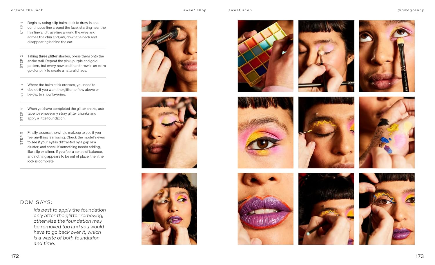 Dominic Skinner's Glowography: Guía práctica de maquillaje creativo