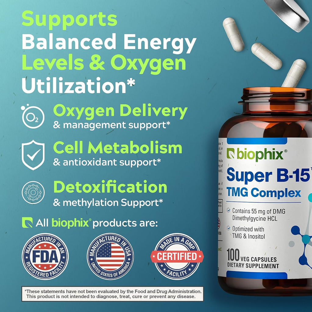 biophix Super B-15 100 Cápsulas Vegetales