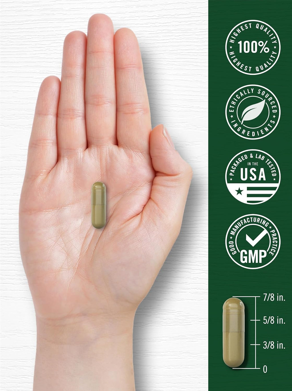 Carlyle Super Greens Cápsulas, 250 uds – Mezcla de 13 verduras y 17 frutas, Sin gluten y No transgénico