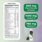 Youngevity Classic 90 Pak Multivitamínico Avanzado - 90+ Nutrientes Esenciales, 30 Días